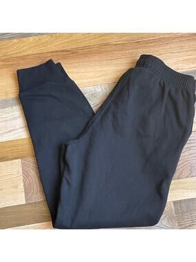 Champion Jogger Sweatpants Mens L Black Fleece Athletic Lounge Pants